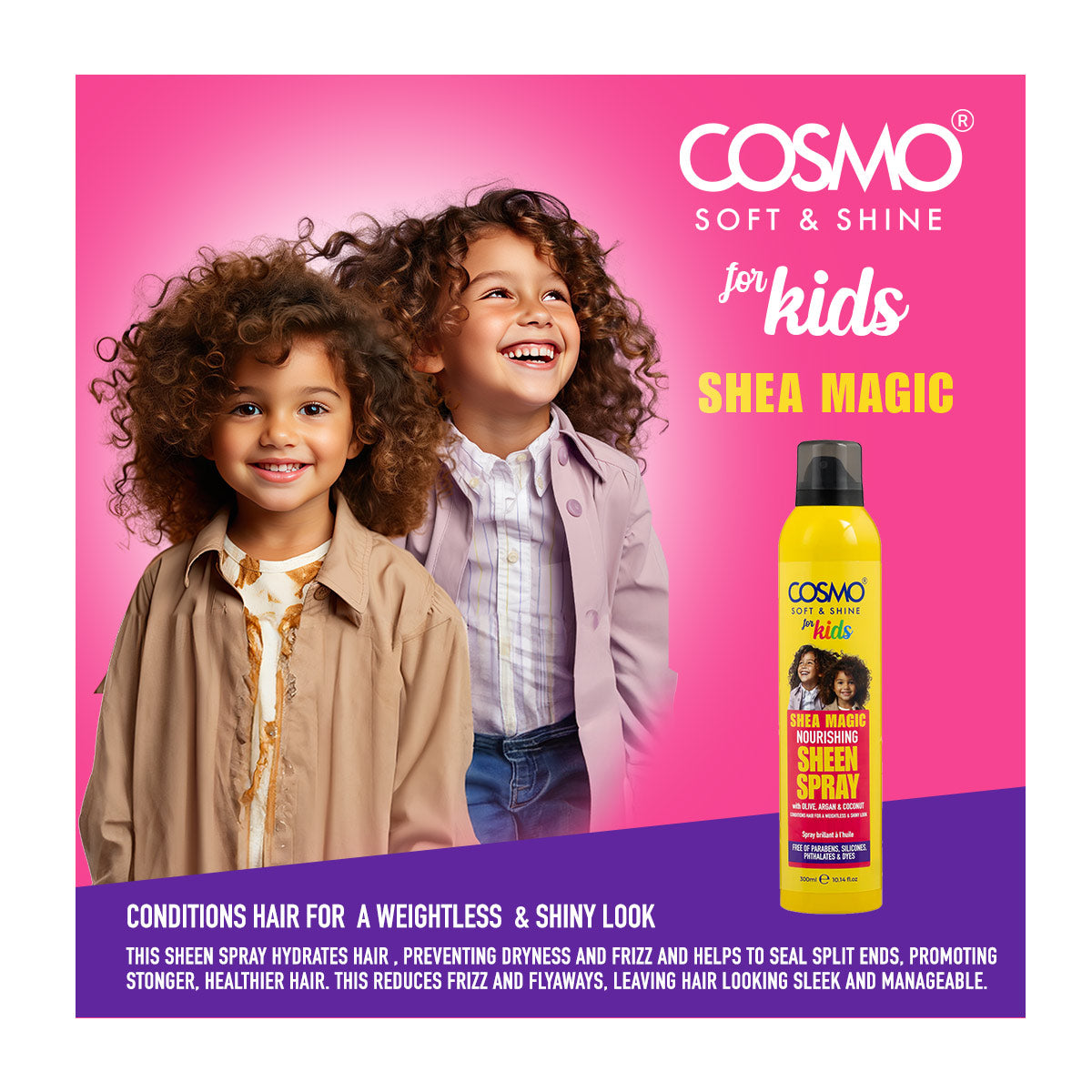 Soft & Shine Kids Shea Magic Nourishing Sheen Spray